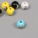 Beads for creativity tree "School everyday life" set 10 pcs 1.6x1.6x1.6 cm