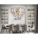 Crystal chandelier with Ambrella Light, Traditional, Tr5255, E27, Color Chrome