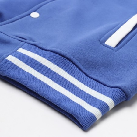Male Bombber is formed, the color is bright blue, size 52 (2xl)-6