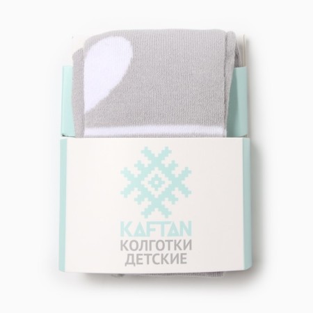 Колготки детские KAFTAN "Сердечко" 92-98 см, серый-5