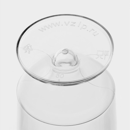 A glass of plastic disposable "Crystal", 50 ml, the color is transparent-4
