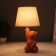 Table lamp "Misha" 1x40W E14 orange 19.5x19.5x36cm