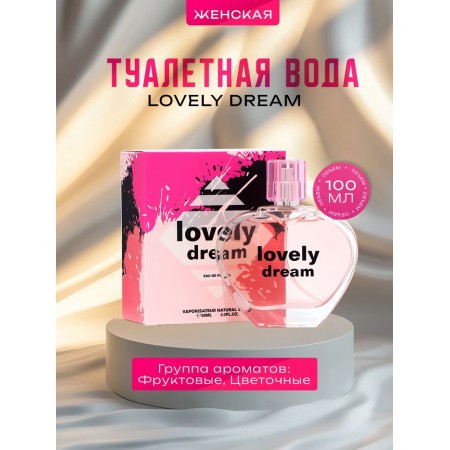 Women's toilet water Lovely Dream, 100 ml