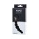 Anal stimulator Popo pleasure by toyfa carina, silicone, black color, 19 cm, d 3 cm