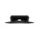 Aluminum profile Apeyron, 22x6 mm, built -in, 2 m, black distorter, accessories