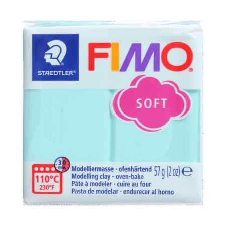 Plastic - polymer clay, 57 g, Effect, mint-1