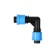 L-shaped connector for drip tape, 16 mm-16 mm, plastic, Greengo