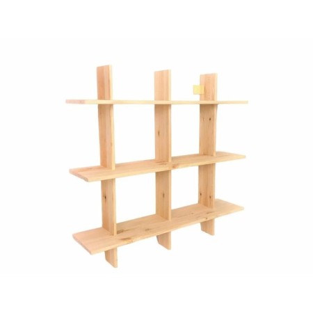 Shelf hinged riff, 90x22x90, pine array-8