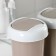 Garbage container desktop Palm, 1 L, D = 13 cm, h = 15.5 cm, beige color