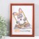 Photo frame MDF 15x21 cm, No. 5 "Simple", Italian walnut (plastic screen)