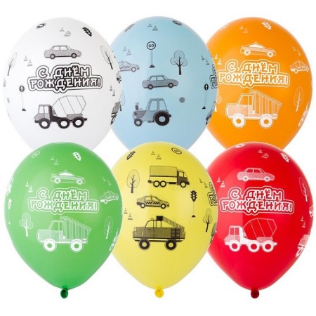 Shar Latex 14 "" From other machine ", pastel, set 25 pcs., Mix