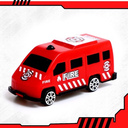 Set of machines "Fire Service", 5 pieces-4