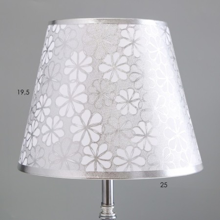 Elois light lamp with E27 40W chrome 25x25x41 cm-3
