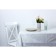 Finished tablecloth Meiwa, rectangular, 152 x 228 cm, white color
