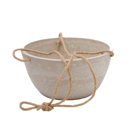 Kashpo for flowers suspended, 4 liter sand 25x25.5x12.7cm-1