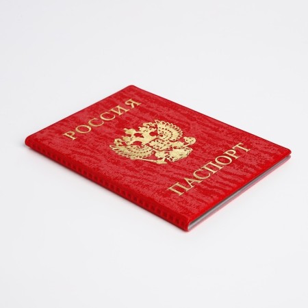 Cover for passport, red color-2