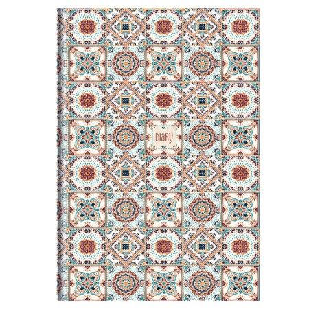 Deliciper of Leduced A5, 136 sheets in the Ornament line, solid cover, Soft Touch lamination, offset block 60 g/m2