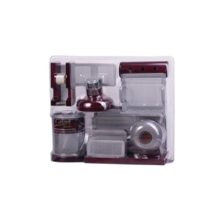 Set of desktop Galant "Wood & Metal" Red tree+Nick. Metal, 6 objects 230876-1