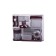 Set of desktop Galant "Wood & Metal" Red tree+Nick. Metal, 6 objects 230876
