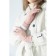 Gloves are female, dimensionless, without insulation, pink color