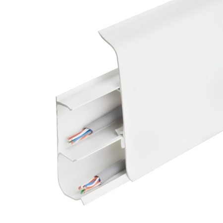 Floor plinth 70mm 2.2m "decoration", 001 white-2