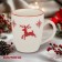 New Year's mug of the Nordik Dolyana, 360 ml, beige color