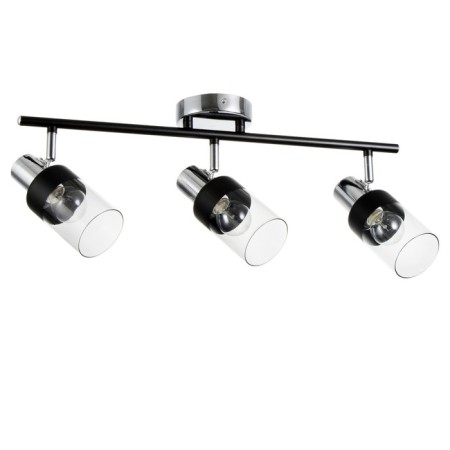 Lamp "Masumi" 3x40 W E14 black/chrome 58x10x20cm
