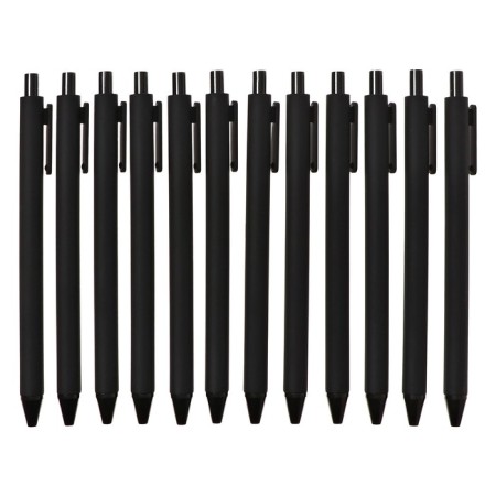 Handle Automatic Ballic Calligrata, 0.5mm, clip 2 x 8cm, under the logo, matte black body, blue rod-2