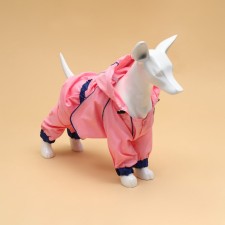 Combineson for dogs, DUPO, size XL (DS 40, OG 54), pink