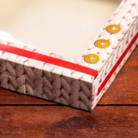 Self -assembly box "Happy holiday!", 16 x 16 x 3 cm-3