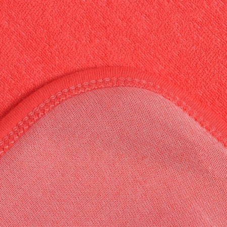 Children's towel, corner, terry, size 90x105 cm, color coral-2