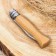 Folding Mongoose knife 19cm, blade 80mm/2mm, handle of wood