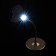 Lupa desktop 2.5x, 8x, diameter 9cm, on a flexible leg, with backlight