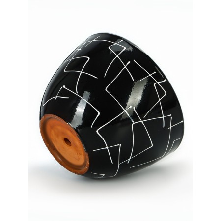 Pot floral illusion black 1.65 liters-5