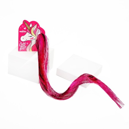 Hair strand shiny, 40 cm-3