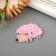 Decor for creativity tree "Hedgehogs" set 10 pcs mix 2x3 cm