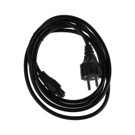 Power cable Luazon KDGN-006, SCHUKO-C5, 10 A, 2 m, 3 residential, black-3