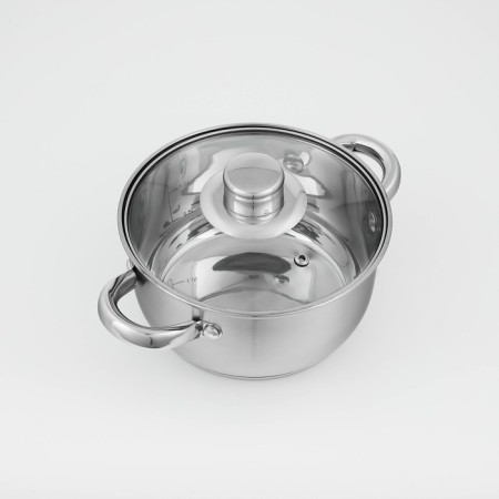 Grette stainless steel pan, 1.6 l, d = 16 cm, with a lid, the capsule, induction-2