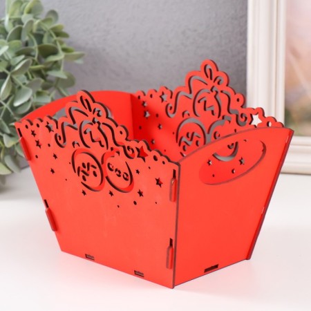 Balls "Balls" Red 18x12x14.5 cm (set of 5 parts)-2