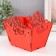 Balls "Balls" Red 18x12x14.5 cm (set of 5 parts)