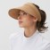 Female visor minku, color light brown, river 58