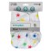 Reusable diaper "stars"