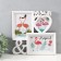 Multijack in 3 photos (13x18/2 pcs, 11x11/1 pcs) plastic, col. white