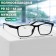 Ready glasses GA0547 (color: C1 black; diopter: + 3.5; Toning: no)