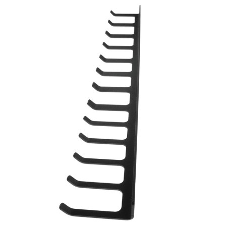 Holder for storing all types of keys to 13 seats, wall -mounted, black-3