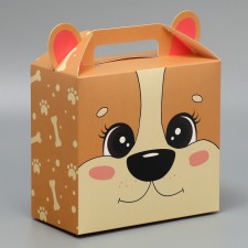 Gift folding box, packaging, 