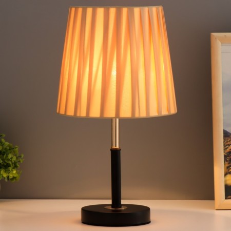 Rivoli table lamp E27 40W Black Gold 19x19x36 cm Risalux-1