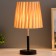Rivoli table lamp E27 40W Black Gold 19x19x36 cm Risalux