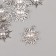Decor for creativity Metal "Bright Sun" silver 2.8x2.5 cm