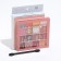 Palette of shadows for the eyelids, 16 colors
